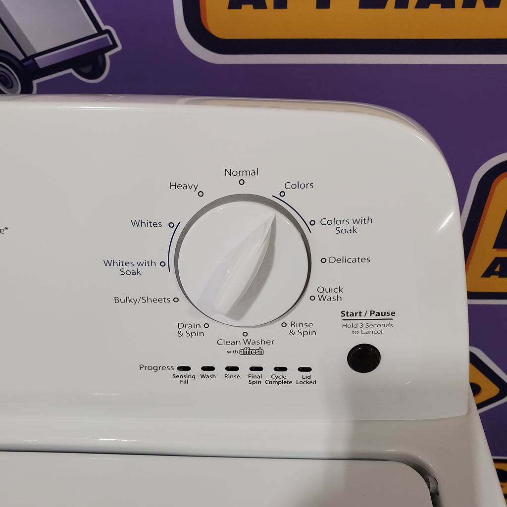 Pictures of Whirlpool White Top Load 3.8 Cu. Ft. Washer with Late Lid Lock WTW4655JW2 - Certified Refurbished - Neu Appliance Outlet - Discount Appliance Outlet in Austin, Tx