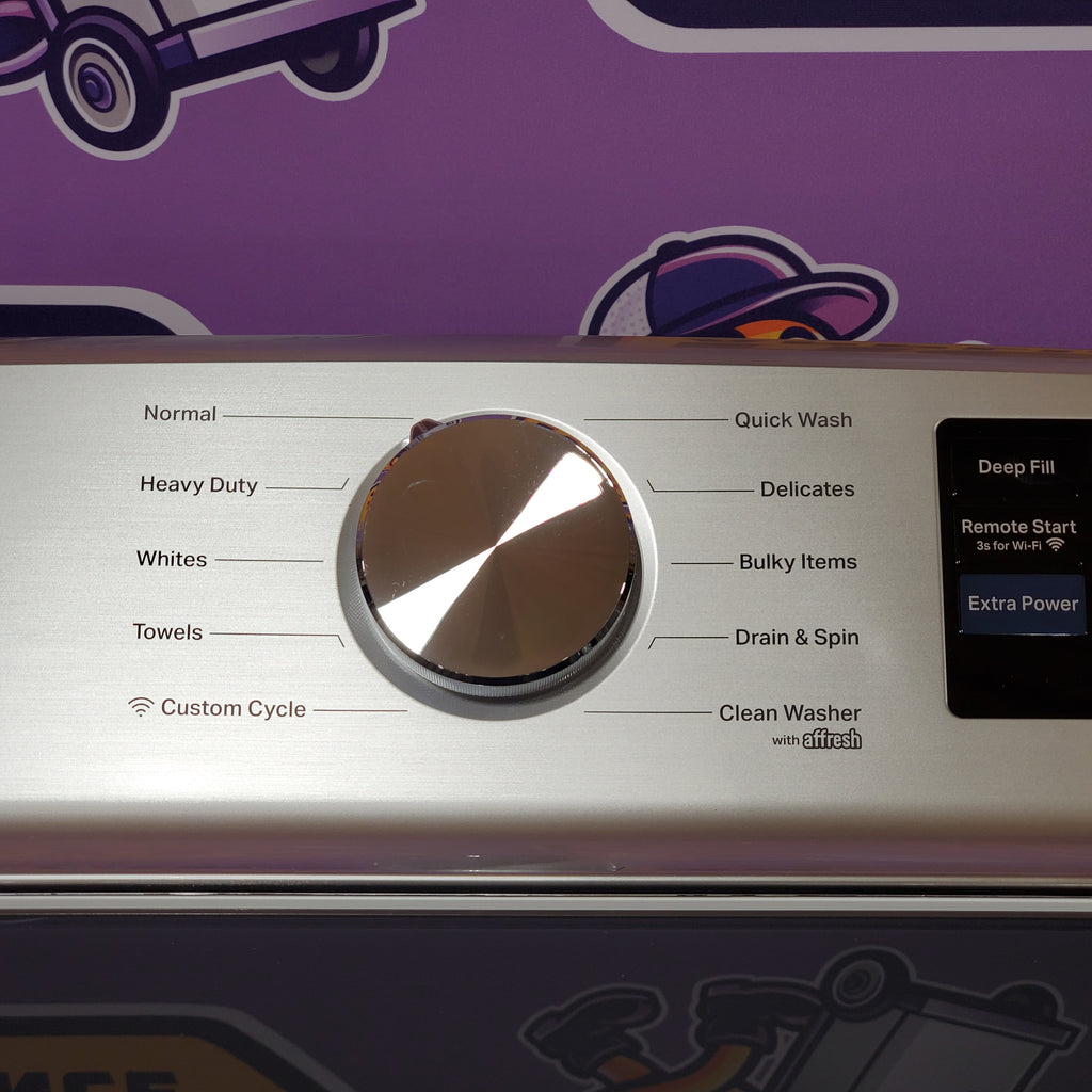 Maytag 5.2 Cu. Ft. Top Load Agitator Washer with Extra Power and Smart Appliance 3SD771 - MTW6205RW - Open Box