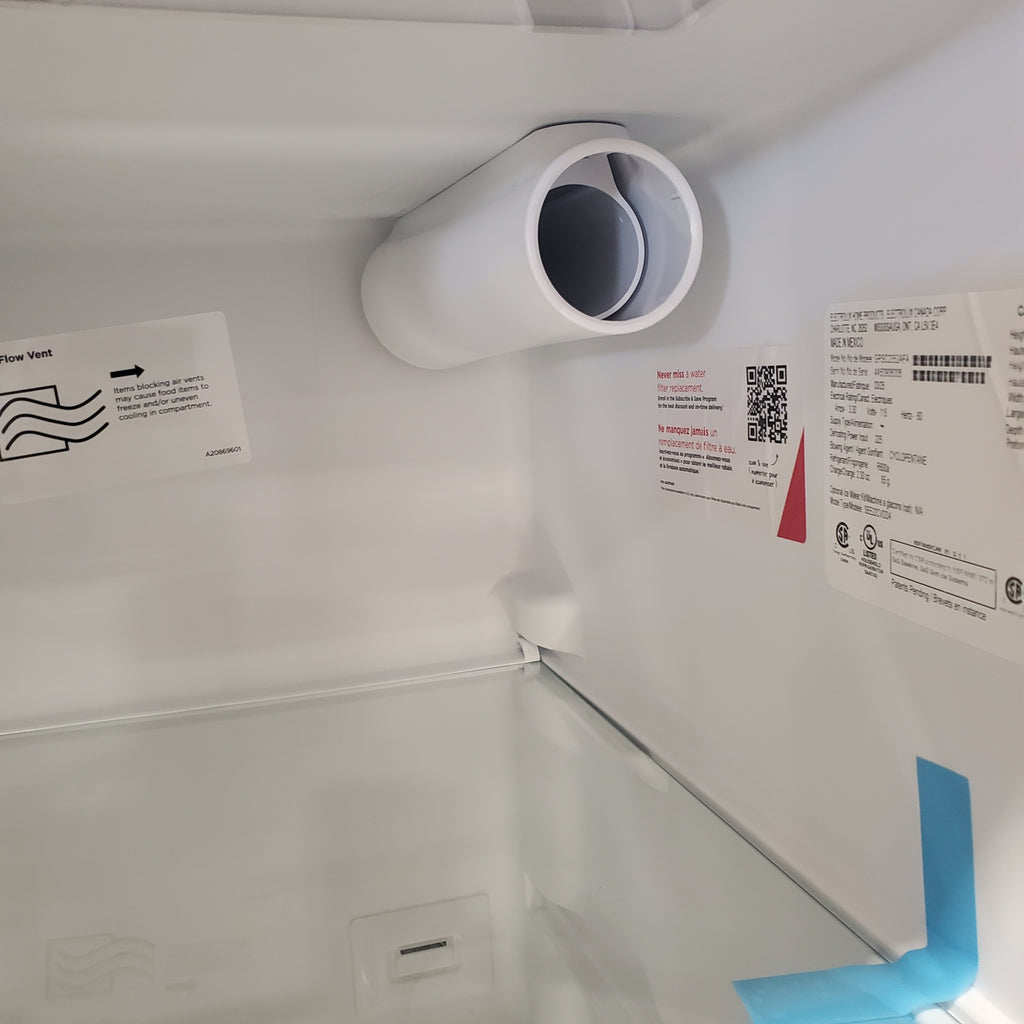 Pictures of Frigidaire 22.3-cu ft Counter-depth Side-by-Side Refrigerator with Ice Maker (Fingerprint Resistant Stainless Steel) ENERGY STAR-GRSC2352AFA-Open Box - Neu Appliance Outlet - Discount Appliance Outlet in Austin, Tx