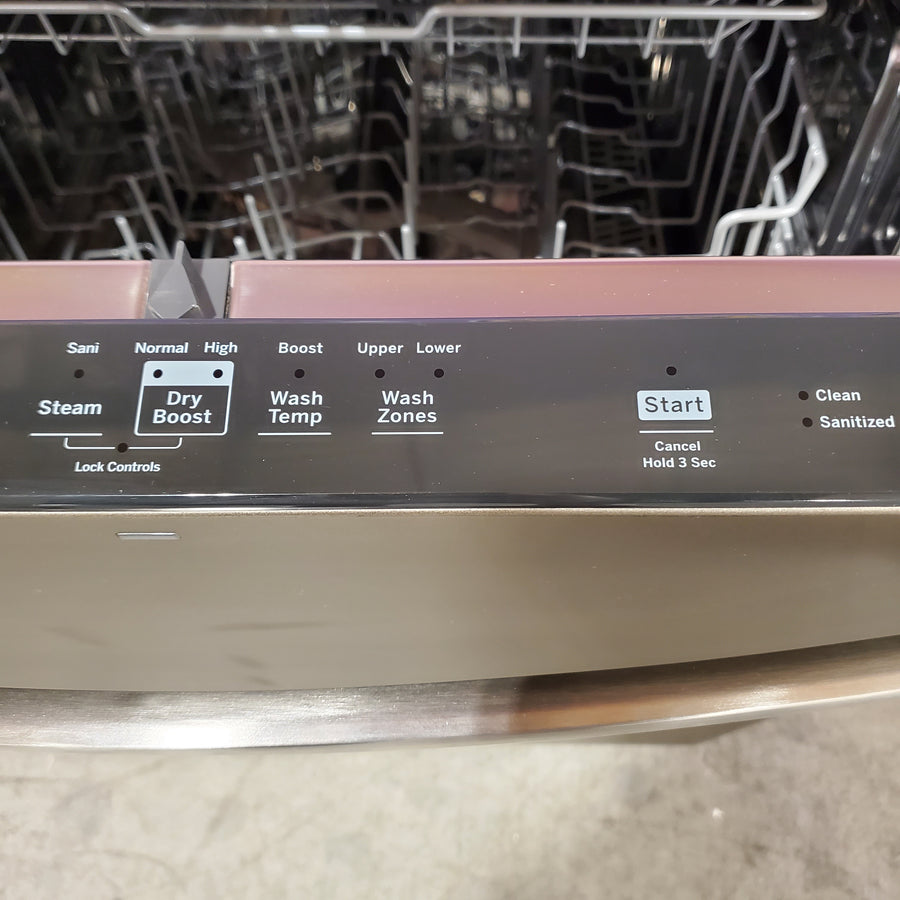 GE® ENERGY STAR® Top Control with Stainless Steel Interior Dishwasher with Sanitize Cycle 25138SD765 - GDT670SMVES - Open Box