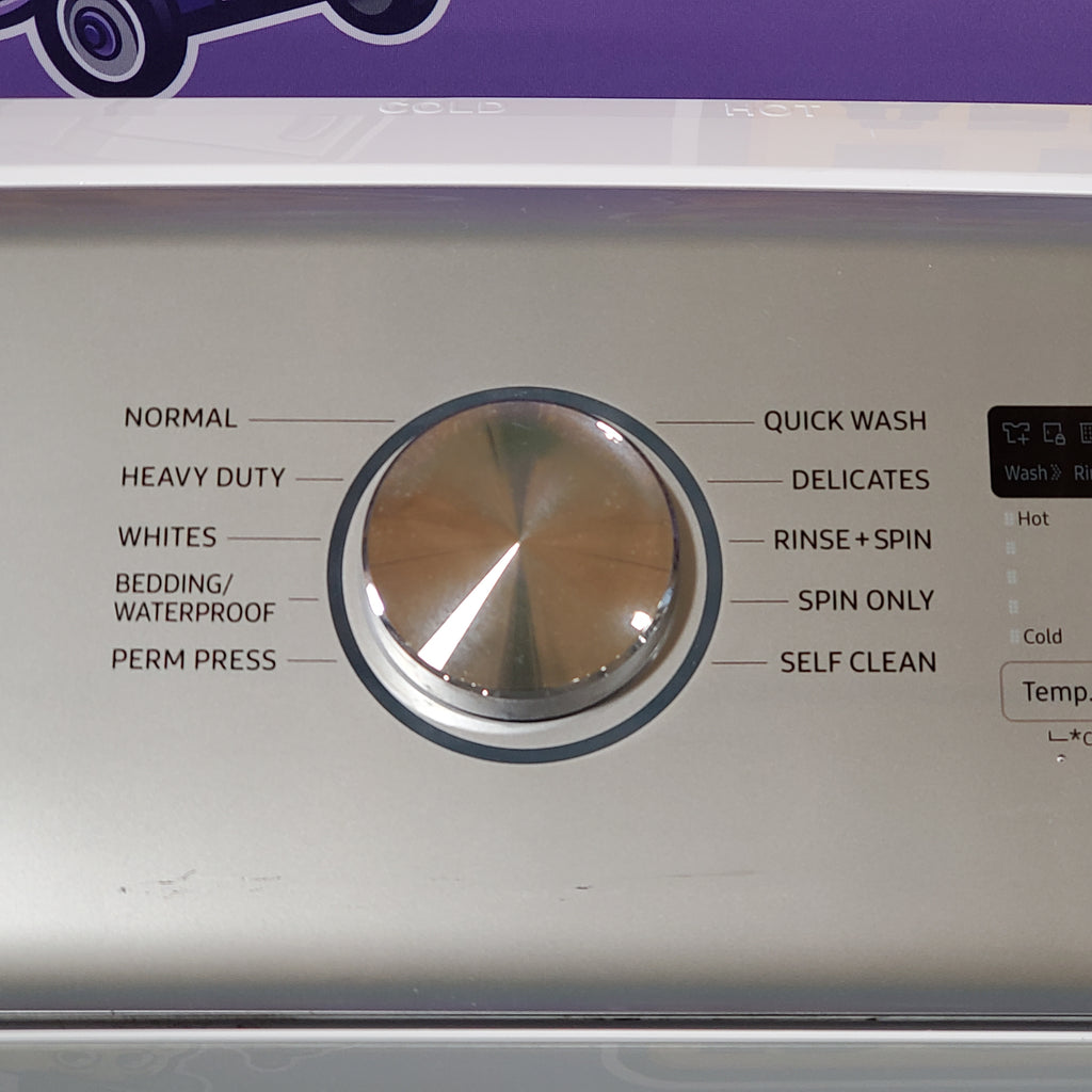 Pictures of Samsung ENERGY STAR 5.0 cu. ft. Top Load Washing Machine with Active Water Jet WA50R5200AW - Certified Refurbished - Neu Appliance Outlet - Discount Appliance Outlet in Austin, Tx