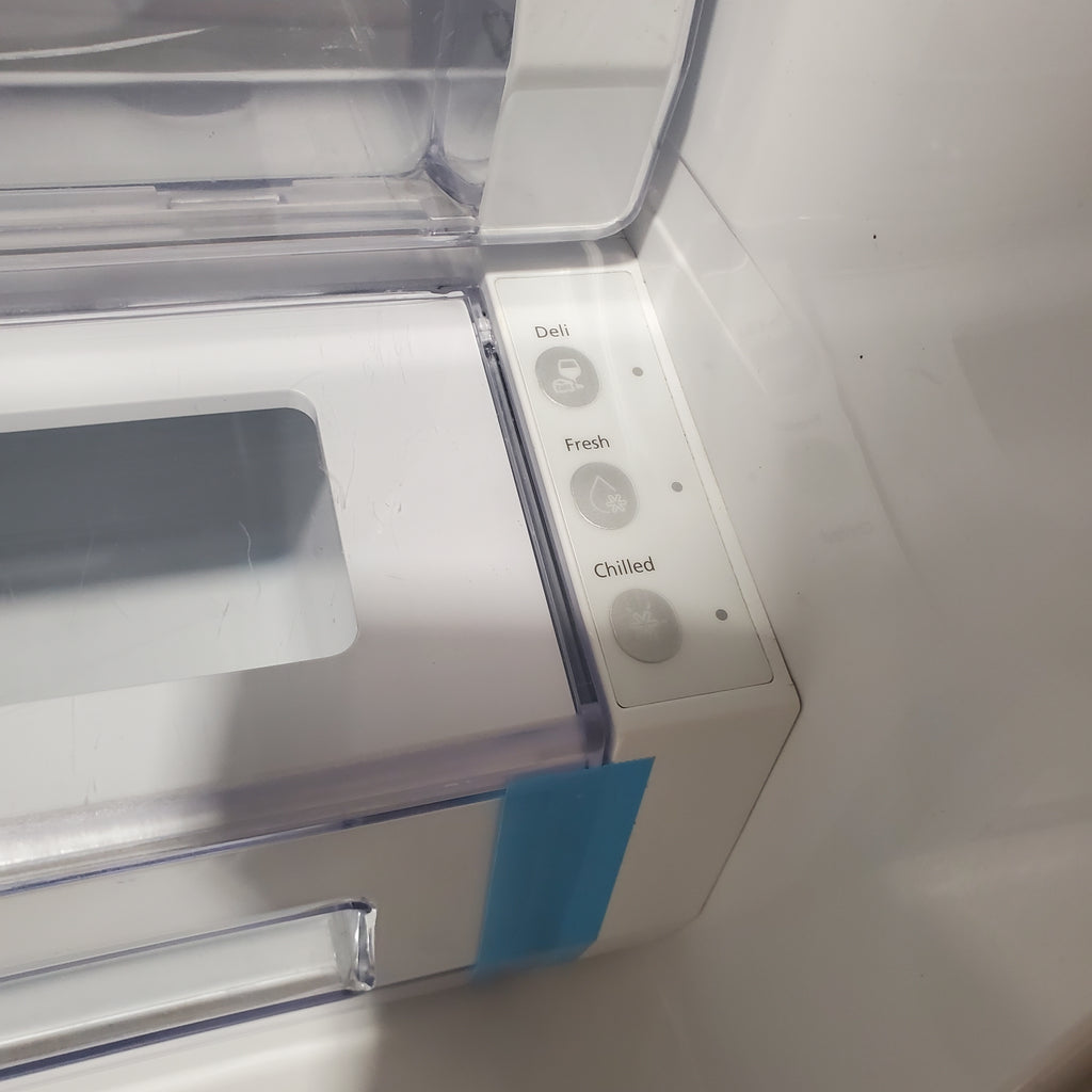 Pictures of Samsung Stainless Steel 23.9 cu ft Counter Depth French Door Refrigerator with Twin Cooling Plus and Cool Select Pantry RFG238AARS - Certified Refurbished - Neu Appliance Outlet - Discount Appliance Outlet in Austin, Tx