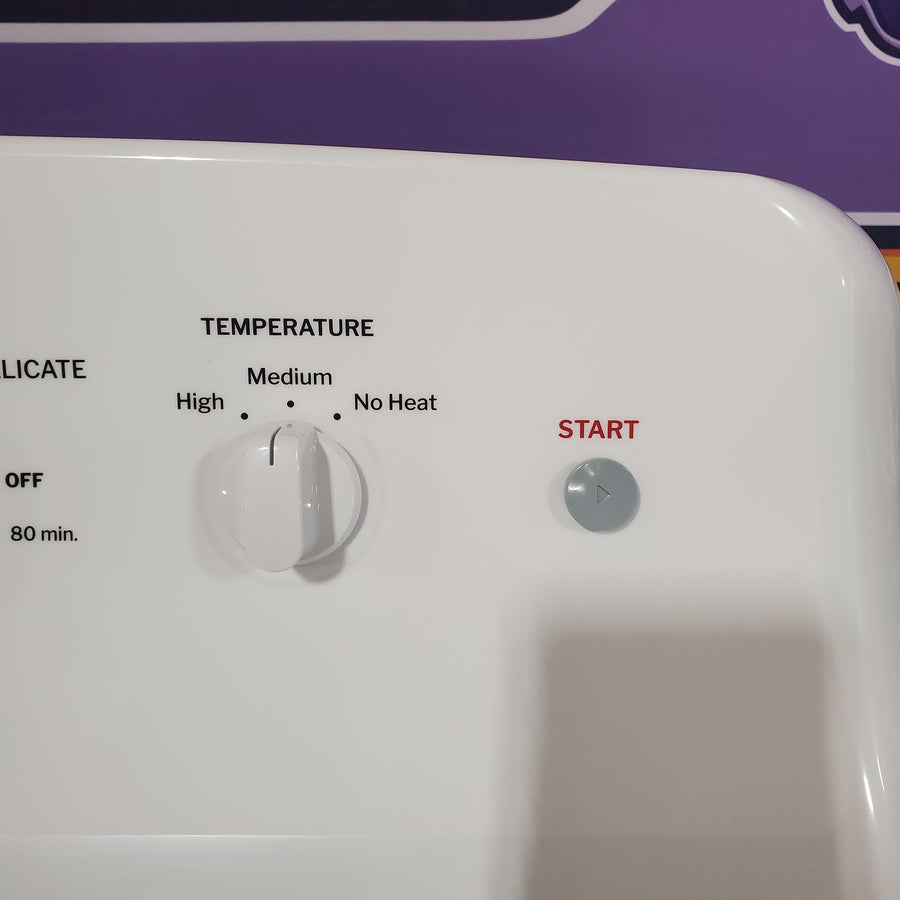 Hotpoint® 4.0 cu. ft. Capacity Washer with Cold Plus and Water Level Control HTW265ASWWW - Scratch & Dent (Minor) and Hotpoint® 6.2 cu. ft. vented Electric Dryer with Auto Dry 16145 - HTX26EASWWW - Certified Refurbished