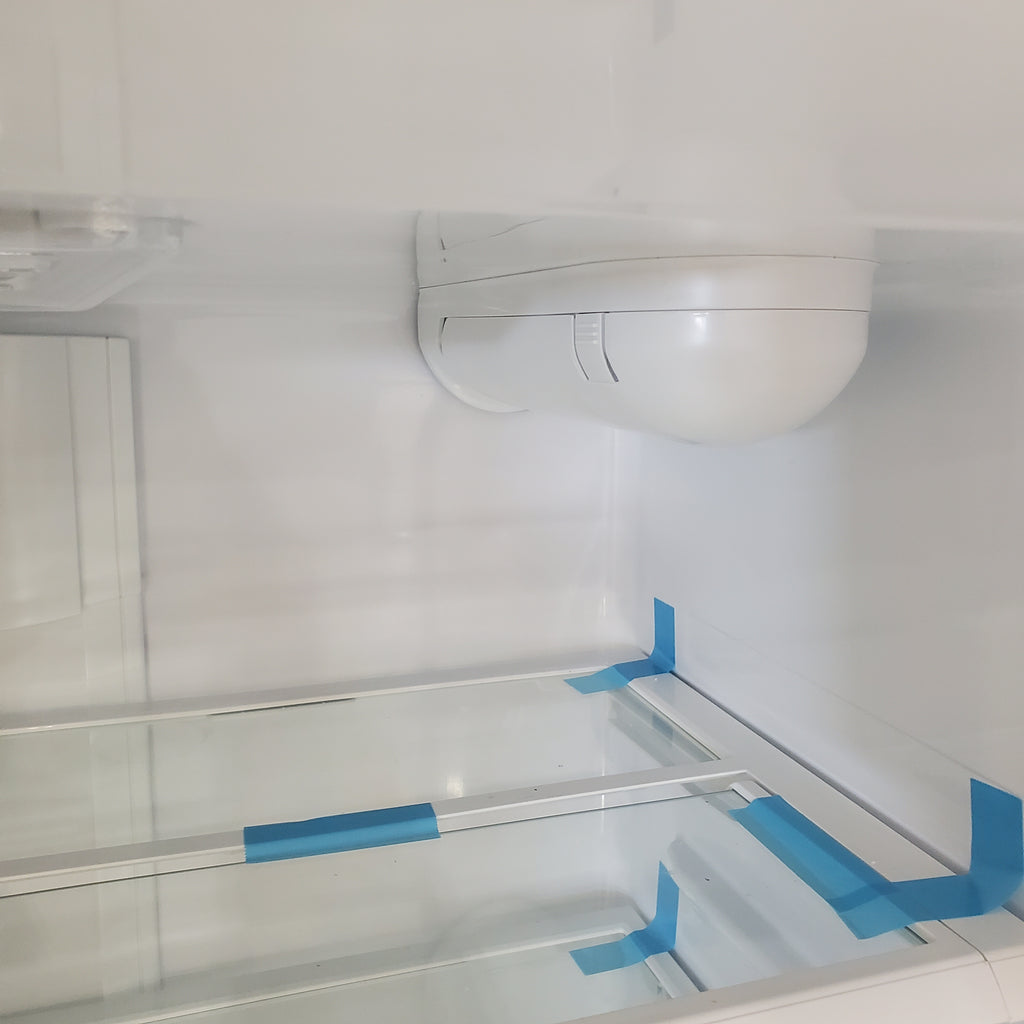 Pictures of GE 20.6 cu. ft. Counter Depth French Door Refrigerator in Fingerprint Resistant Stainless, ENERGY STAR-GYE21JYMBFFS-Open Box - Neu Appliance Outlet - Discount Appliance Outlet in Austin, Tx