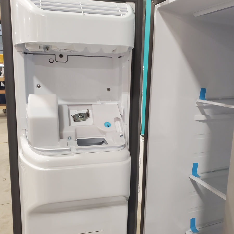 Samsung Stainless Steel Large Capacity Side-by-Side 27.4 Cu. Ft. Refrigerator with Ice and Water Dispenser and LED Lighting RS27T5200SR - Scratch and Dent (Minor)