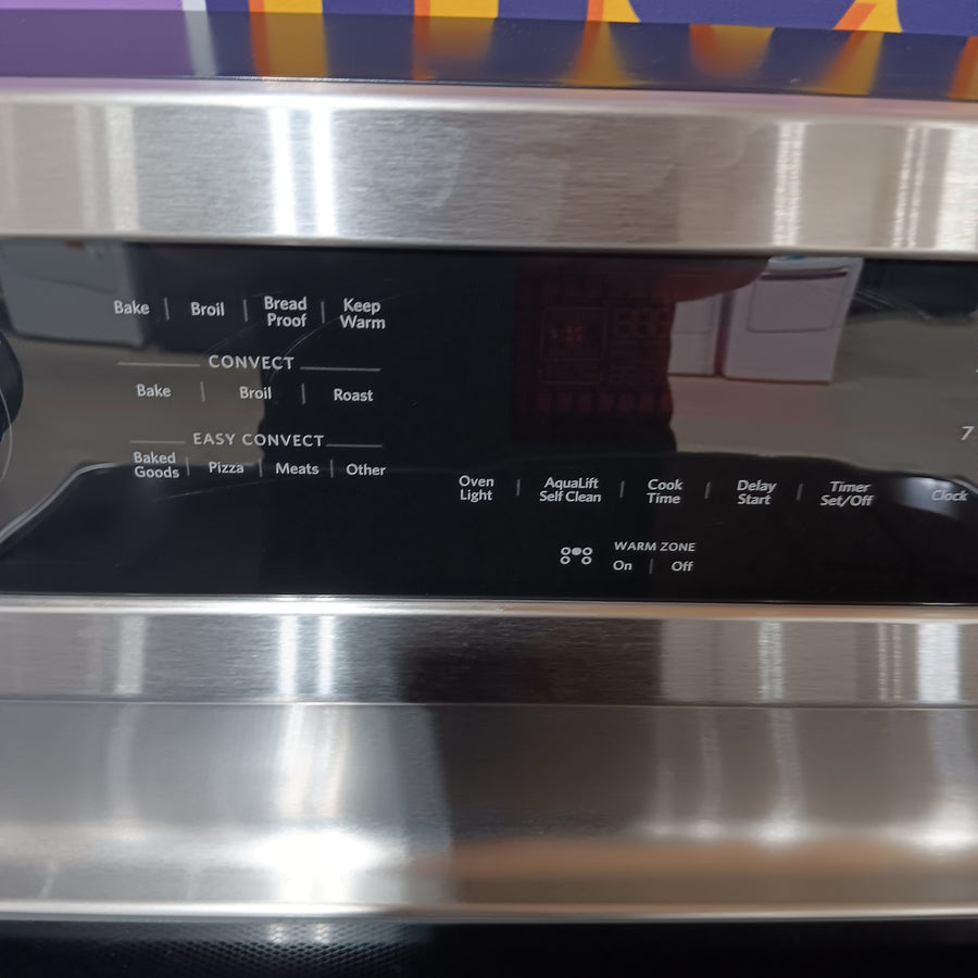KitchenAid 5-Element Electric Convection Range 17SD015 - KFEG500ESS - Scratch & Dent (Minor)