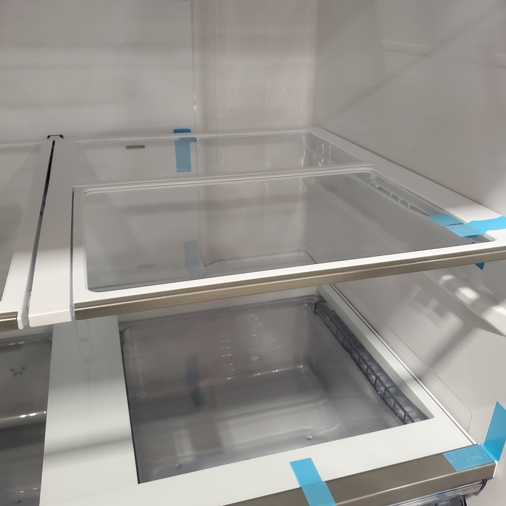 Pictures of Samsung 32 cu. ft. Mega Capacity 3-Door French Door Refrigerator with Dual Auto Ice Maker in Stainless Steel 4SD405 - RF32CG5100SR - Open Box - Neu Appliance Outlet - Discount Appliance Outlet in Austin, Tx