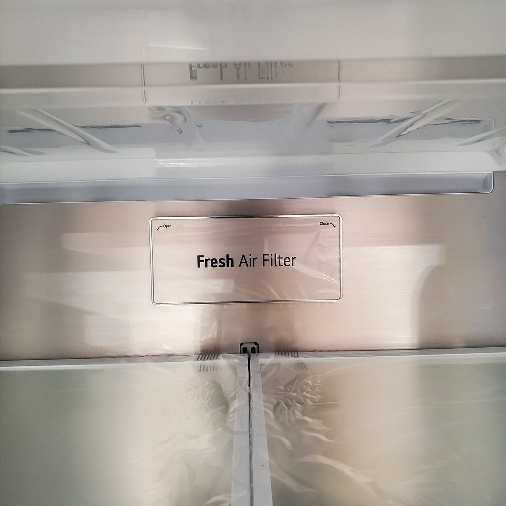 Pictures of LG Counter-Depth MAX™ with Zero Clearance™ 3-Door French Door Refrigerator with Thin Door Design 3SD687 - LF24Z6530S - Scratch & Dent (Minor) - Neu Appliance Outlet - Discount Appliance Outlet in Austin, Tx