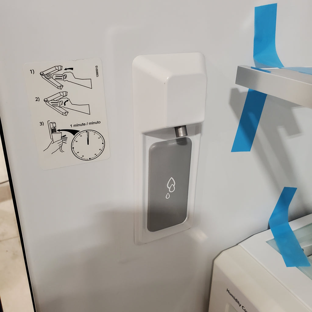 Pictures of KitchenAid 22 cu. ft. Counter Depth Panel Ready with Interior Dispense French Door Refrigerator 18SD066 - KRFC302EPA - Scratch & Dent (Minor) - Neu Appliance Outlet - Discount Appliance Outlet in Austin, Tx