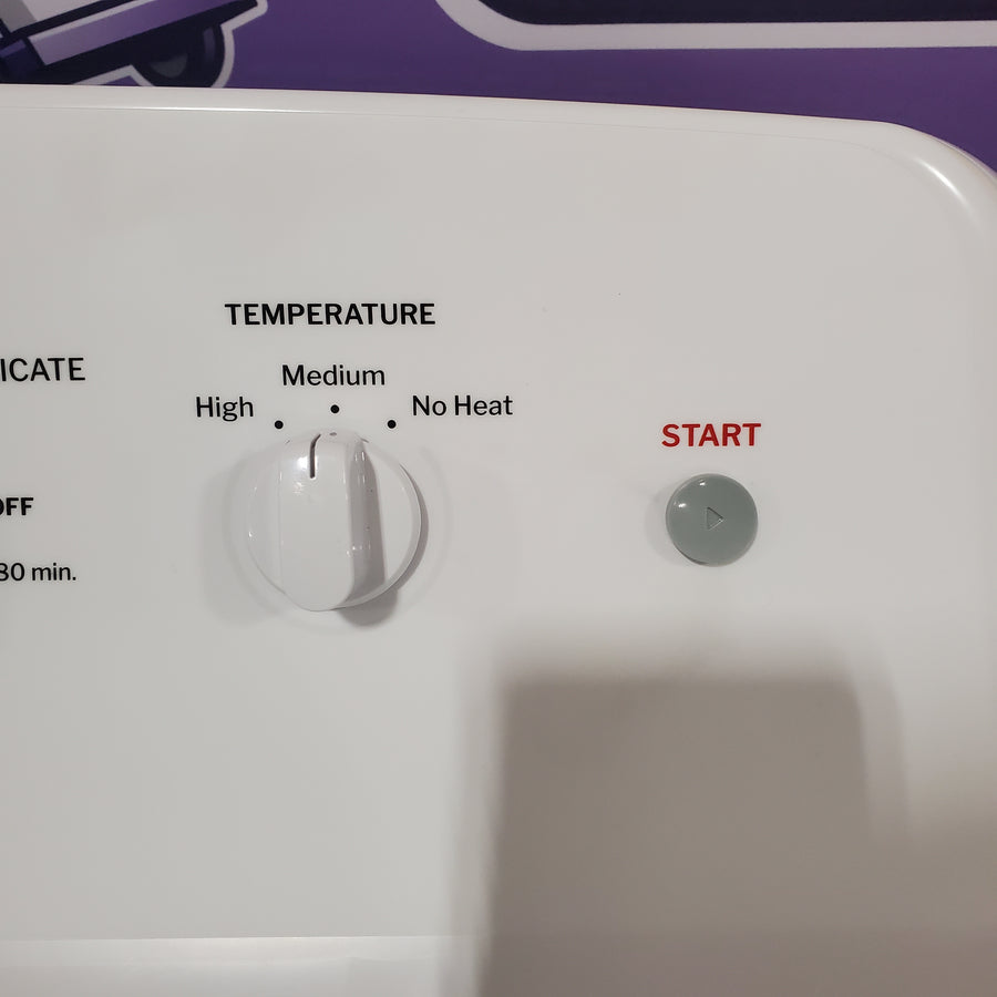 Hotpoint® 4.0 cu. ft. Capacity Washer with Cold Plus and Water Level Control HTW265ASWWW - Scratch & Dent (Minor) and Hotpoint® 6.2 cu. ft. vented Electric Dryer with Auto Dry 16140 - HTX26EASWWW - Scratch & Dent (Minor)
