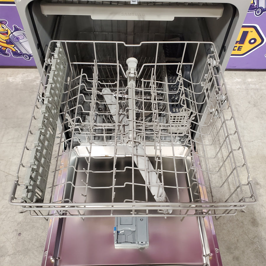 Samsung 24 in. Built-In Tall Tub 51 dBA Dishwasher in Fingerprint Resistant Stainless Steel with 3rd Rack and AutoRelease Door 25SD051 - DW80CG4051SR - Scratch & Dent (Major)