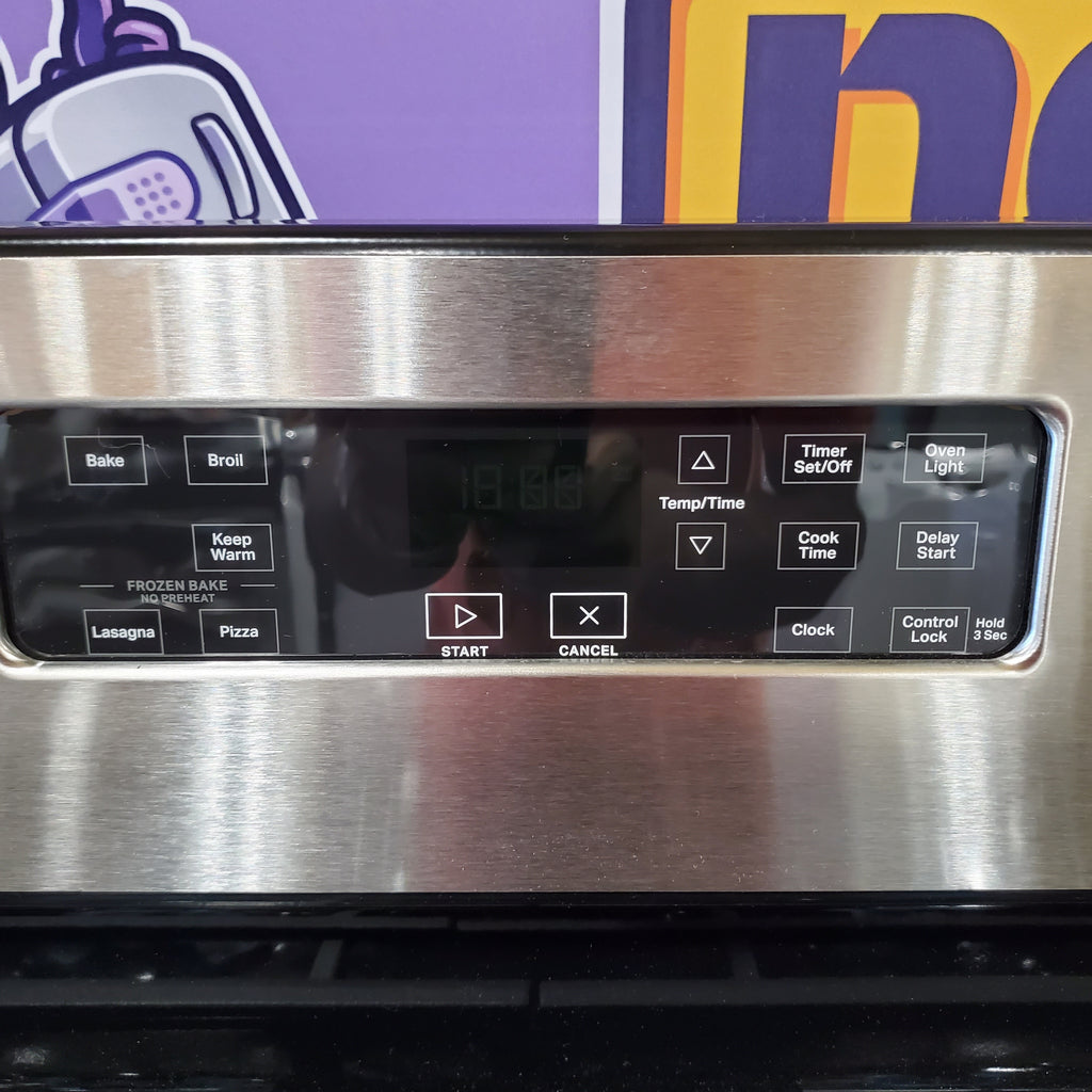Pictures of Whirlpool Stainless 5.1 Cu. Ft. Freestanding Gas Range with Broiler Drawer and Two Speed Heat Burners WFG320M0MS - Open Box - Neu Appliance Outlet - Discount Appliance Outlet in Austin, Tx