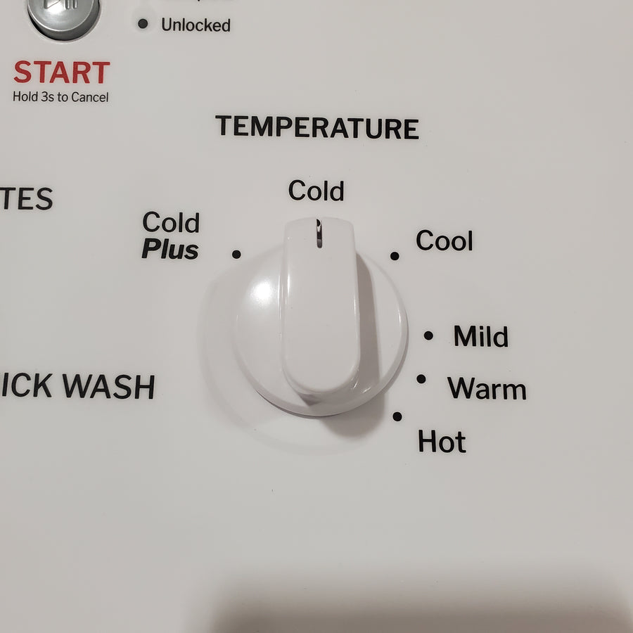 Hotpoint® 4.0 cu. ft. Capacity Washer with Cold Plus and Water Level Control HTW265ASWWW - Scratch & Dent (Major) and Hotpoint 6.2 cu. ft. Capacity Electric Dryer with Up To 120 ft. Venting and Shallow Depth 16177 - HTX26EASWWW - Scratch & Dent (Minor)