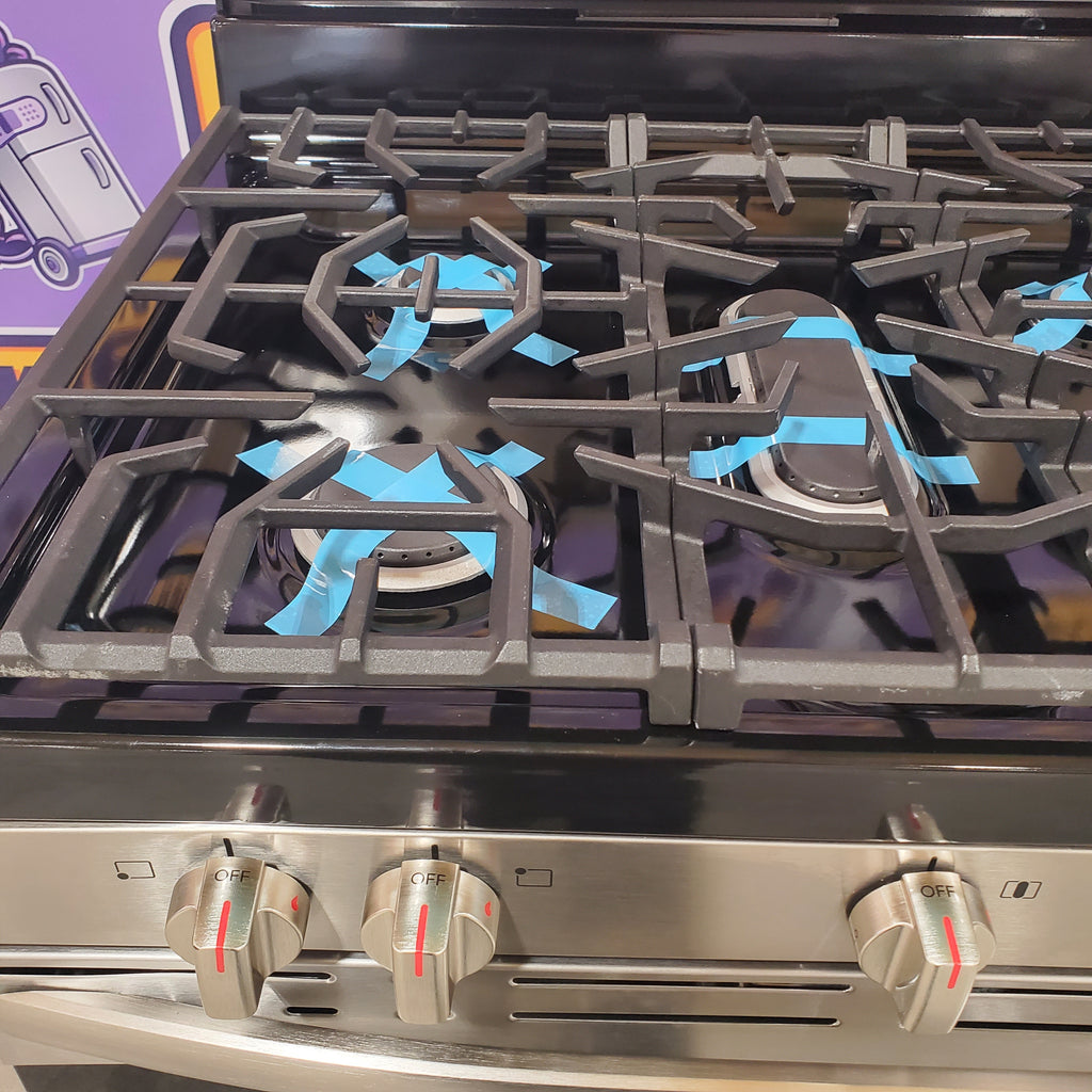 Pictures of Frigidaire 30 in 5 Burner Freestanding Gas Range in Stainless Steel with Quick Boil and Steam Clean FCRG3062AS - Scratch & Dent (Minor) - Neu Appliance Outlet - Discount Appliance Outlet in Austin, Tx