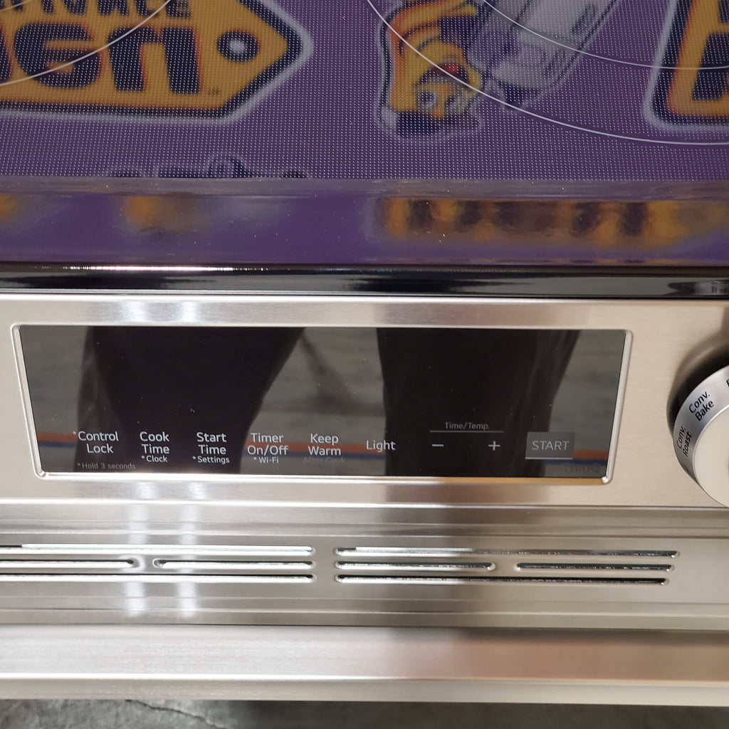 LG 6.3 cu ft. Smart Electric Slide-in Range with Air Fry & EasyClean® 5SD177 - LSEL6333XE - Open Box