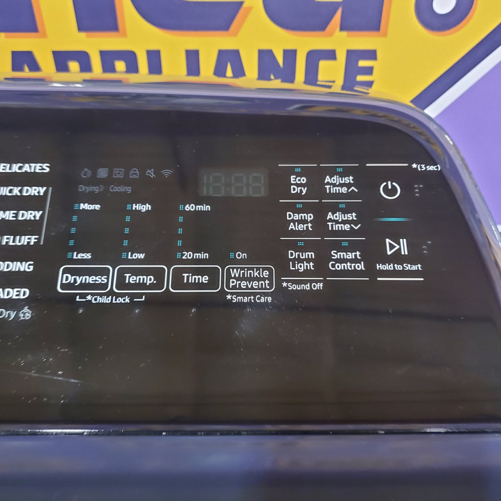 Pictures of Samsung 5.4 cu. ft. Smart Top Load Washer with Pet Care Solution and Super Speed Wash WA54CG7150AD - Open Box and 7.4 cu. ft. Smart Vented Electric Dryer with Pet Care Dry and Steam Sanitize+ 16040 - DVE54CG7150D - Scratch & Dent (Minor) - Neu Appliance Outlet - Discount Appliance Outlet in Austin, Tx