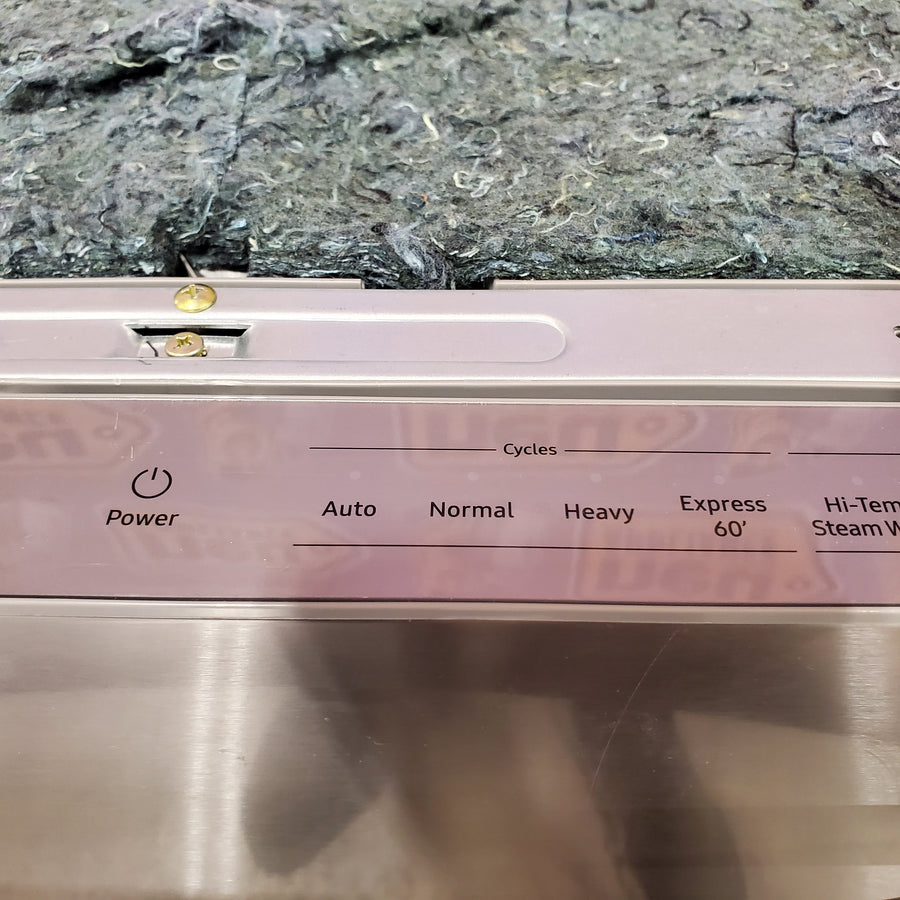 Samsung Top Control Built-In Hybrid Stainless Steel Tub Dishwasher with Height-Adjustable Rack, 53 dBA in Stainless Steel 22136SD250 - DW80CG4021SR - Scratch & Dent (Minor)