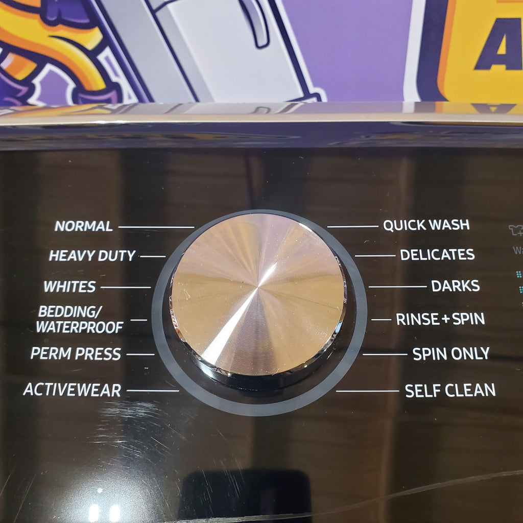 Pictures of Samsung 5.0 cu. ft. High Efficiency Top Load Washer with Active WaterJet in Champagne 1CR04086 - WA50T5300AC - Certified Refurbished - Neu Appliance Outlet - Discount Appliance Outlet in Austin, Tx