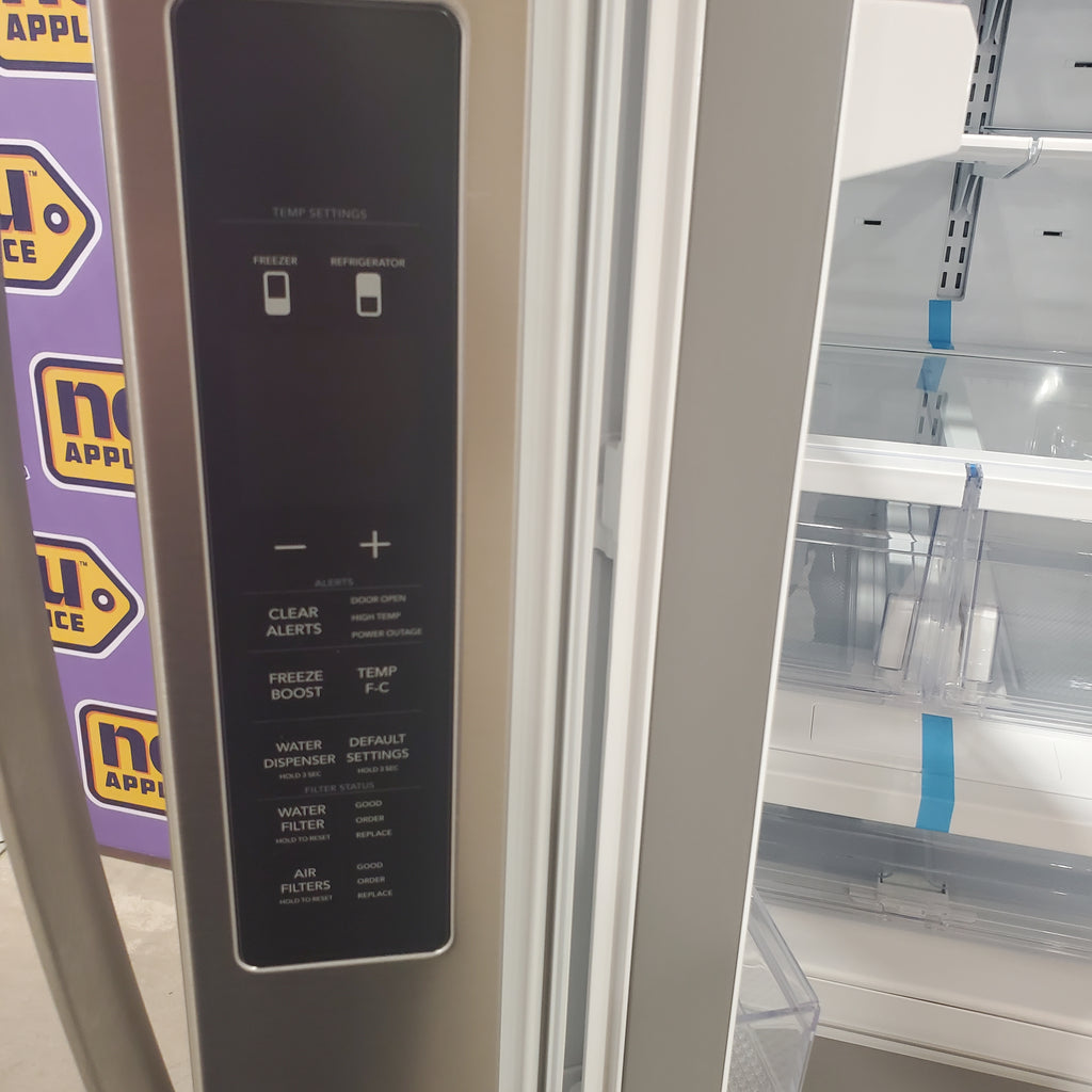 Pictures of Frigidaire 29 Cu. Ft. Standard-Depth French Door Refrigerator in Stainless Steel FRFN2813AF - 3SD426 - Scratch & Dent (Minor) - Neu Appliance Outlet - Discount Appliance Outlet in Austin, Tx