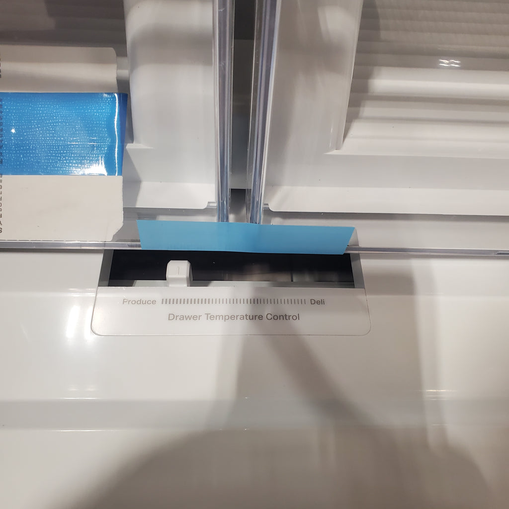 Pictures of Whirlpool 25 cu. ft. French Door Bottom Mount Refrigerator in Black 19SD007 - WRMF3636RB - Scratch & Dent (Minor) - Neu Appliance Outlet - Discount Appliance Outlet in Austin, Tx