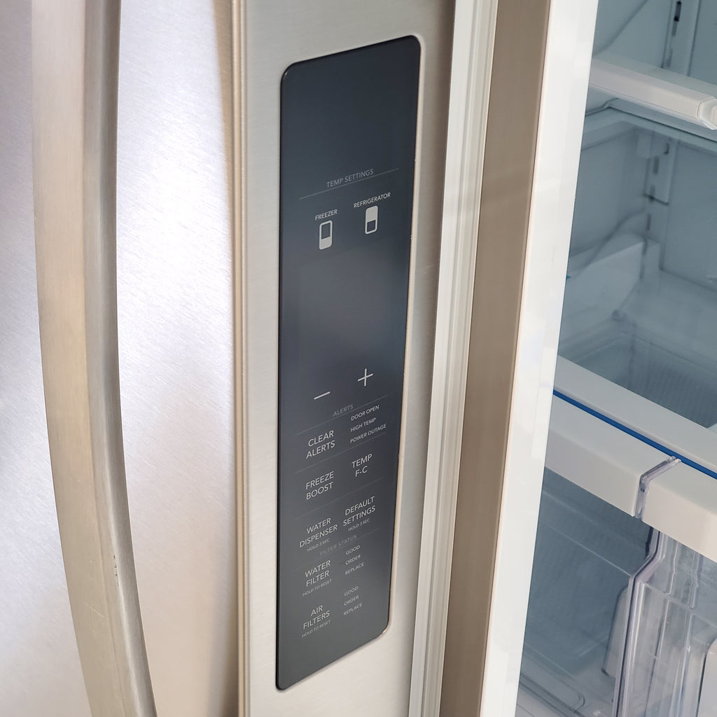 Pictures of Frigidaire 29 Cu. Ft. Standard-Depth French Door Refrigerator in Stainless Steel - 3SD299 - FRFN2813AF - Scratch & Dent (Minor) - Neu Appliance Outlet - Discount Appliance Outlet in Austin, Tx