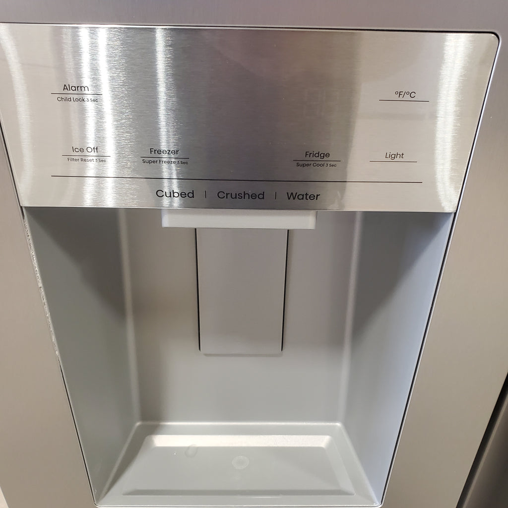 Pictures of Hisense 29.1 cu. ft. Standard Depth Side by Side Refrigerator Stainless Steel-HRS290P5FSE-Open Box - Neu Appliance Outlet - Discount Appliance Outlet in Austin, Tx