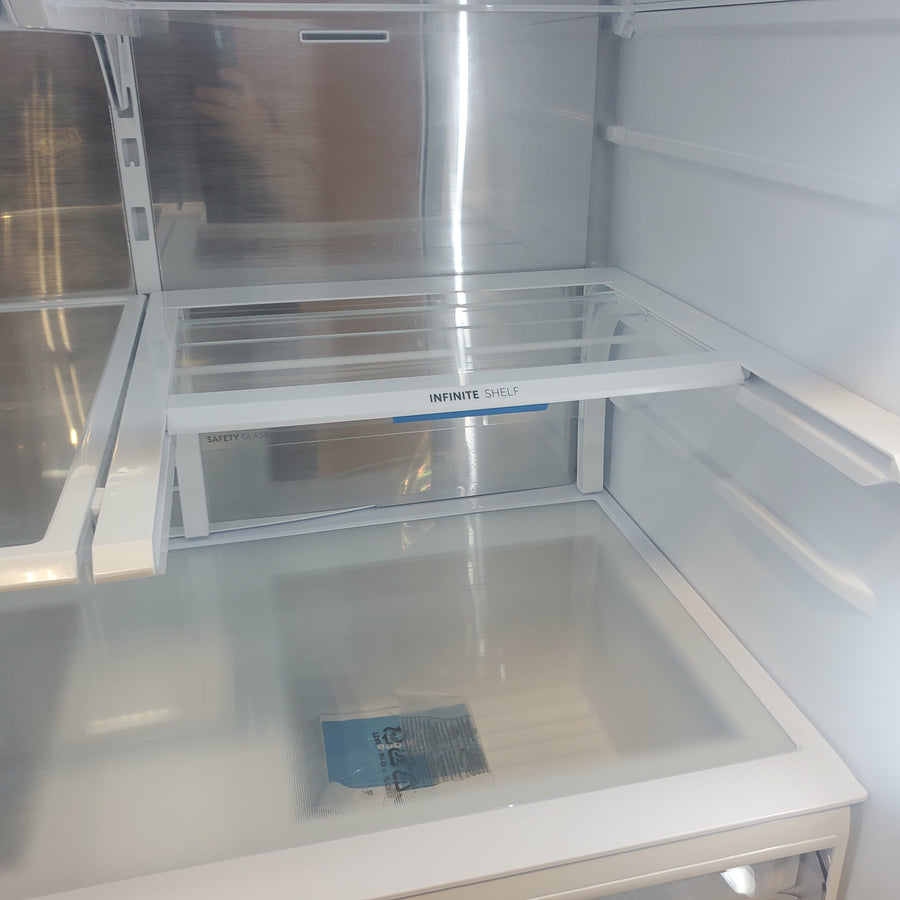 Midea Energy Star 29 cu. ft. OneTouch AutoFill™ French Door Refrigerator in Stainless Steel 22231SD311 - MRF29D9BST - Scratch & Dent (Major)