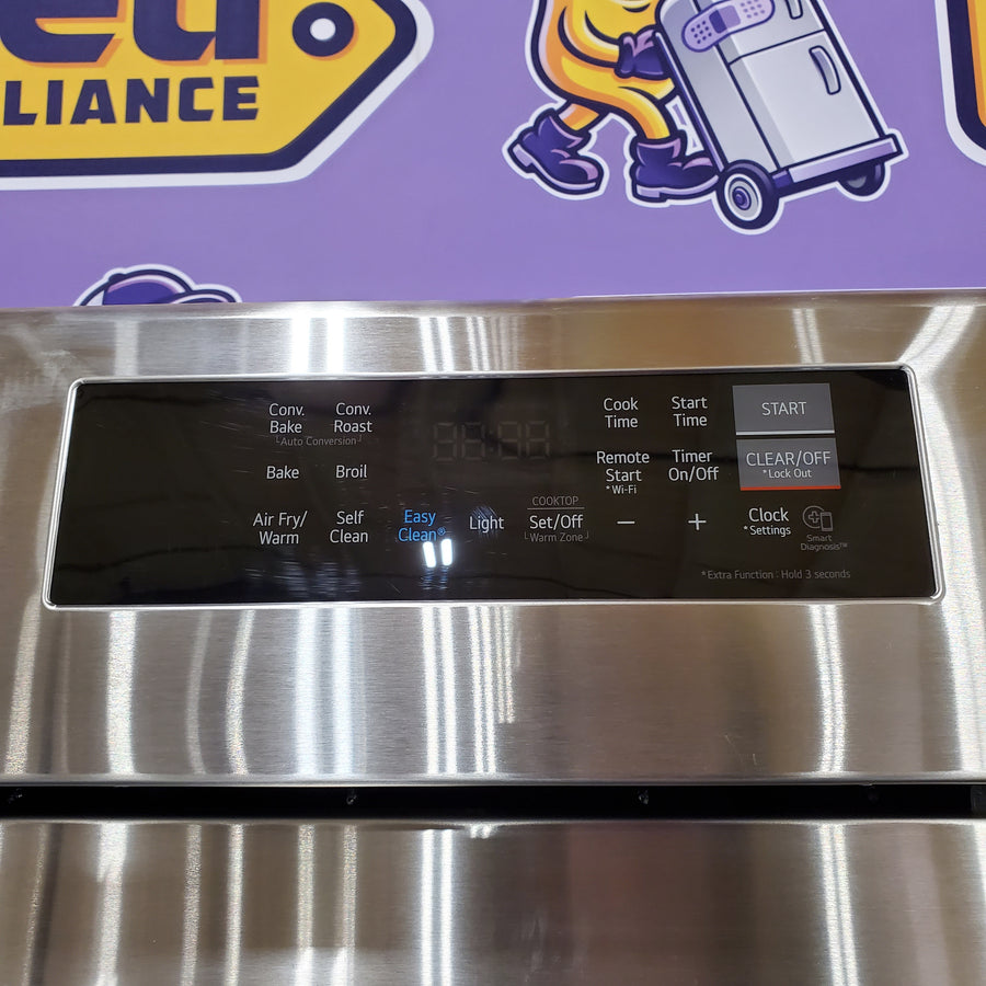LG 6.3 cu. ft. Smart Wi-Fi Enabled Fan Convection Electric Range with Air Fry & EasyClean® LREL6323S - Scratch & Dent (Minor)