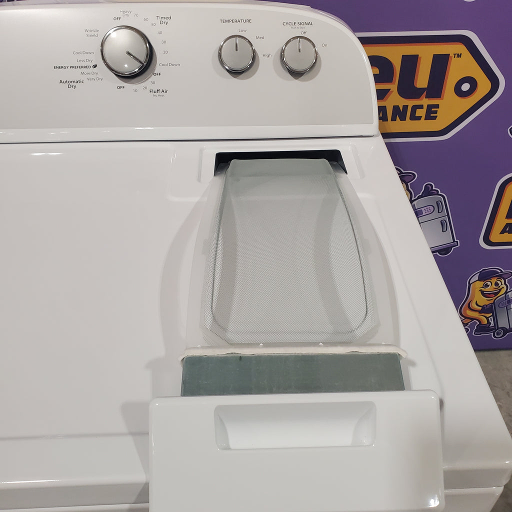 Pictures of HE Whirlpool 3.5 cu. ft. Top Load Washing Machine with Deep Water Wash WTW4816FW and 7 cu. ft. Electric Dryer with AutoDry WED4815EW- Scratch & Dent - Minor - Neu Appliance Outlet - Discount Appliance Outlet in Austin, Tx
