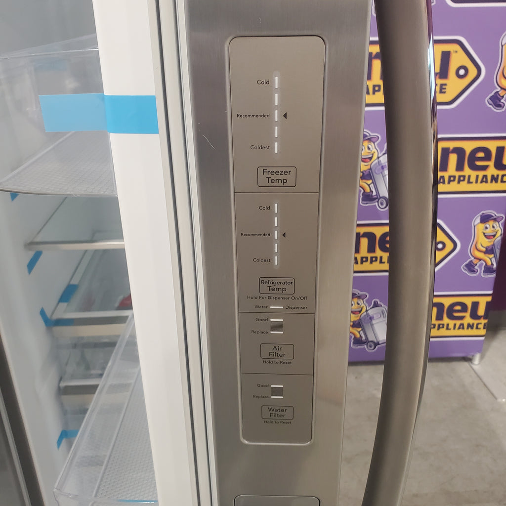 Pictures of Frigidaire Gallery 26 Cu. Ft. Standard-Depth Side-by-Side Refrigerator GRSN2620AF - Scratch & Dent (Minor) - Neu Appliance Outlet - Discount Appliance Outlet in Austin, Tx