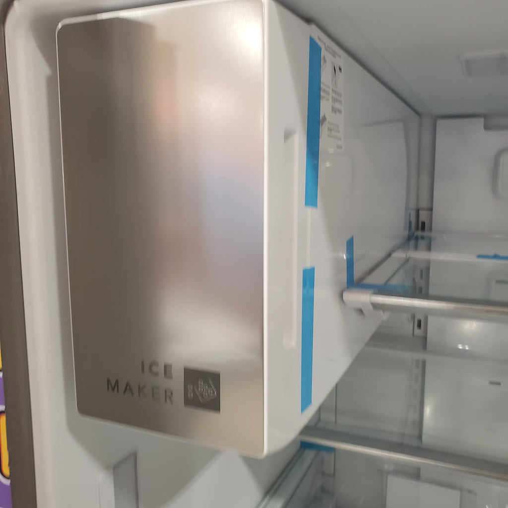 Pictures of Frigidaire 27.8-cu ft ENERGY STAR French Door Refrigerator with Dual Ice Maker in Fingerprint Resistant Stainless Steel GRFS2853AF - Scratch & Dent (Minor) - Neu Appliance Outlet - Discount Appliance Outlet in Austin, Tx
