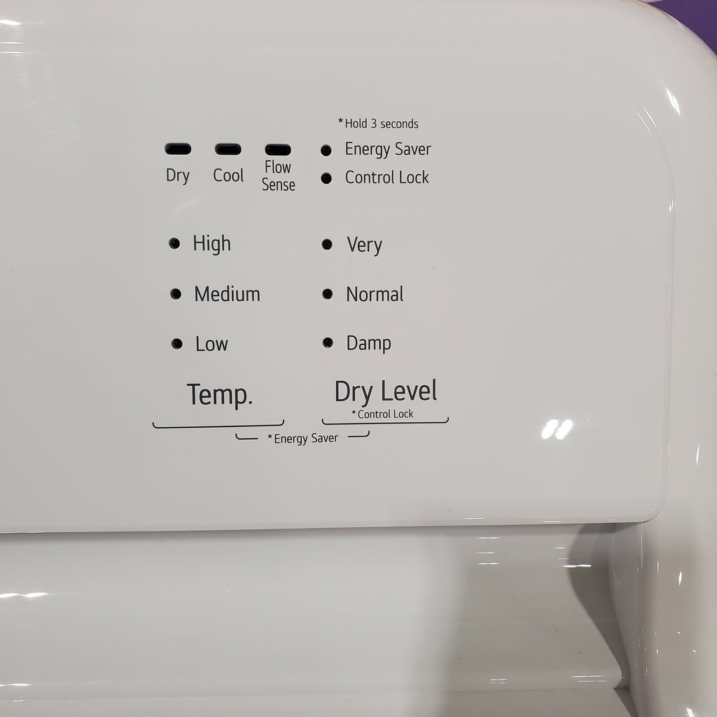 Pictures of ENERGY STAR LG 4.1 cu. ft. Top Load Washing Machine with 4-Way Agitator WT6105CW and ENERGY STAR LG 7.3 cu. ft. Electric Dryer with Smart Diagnosis DLE6100W - Open Box - Neu Appliance Outlet - Discount Appliance Outlet in Austin, Tx