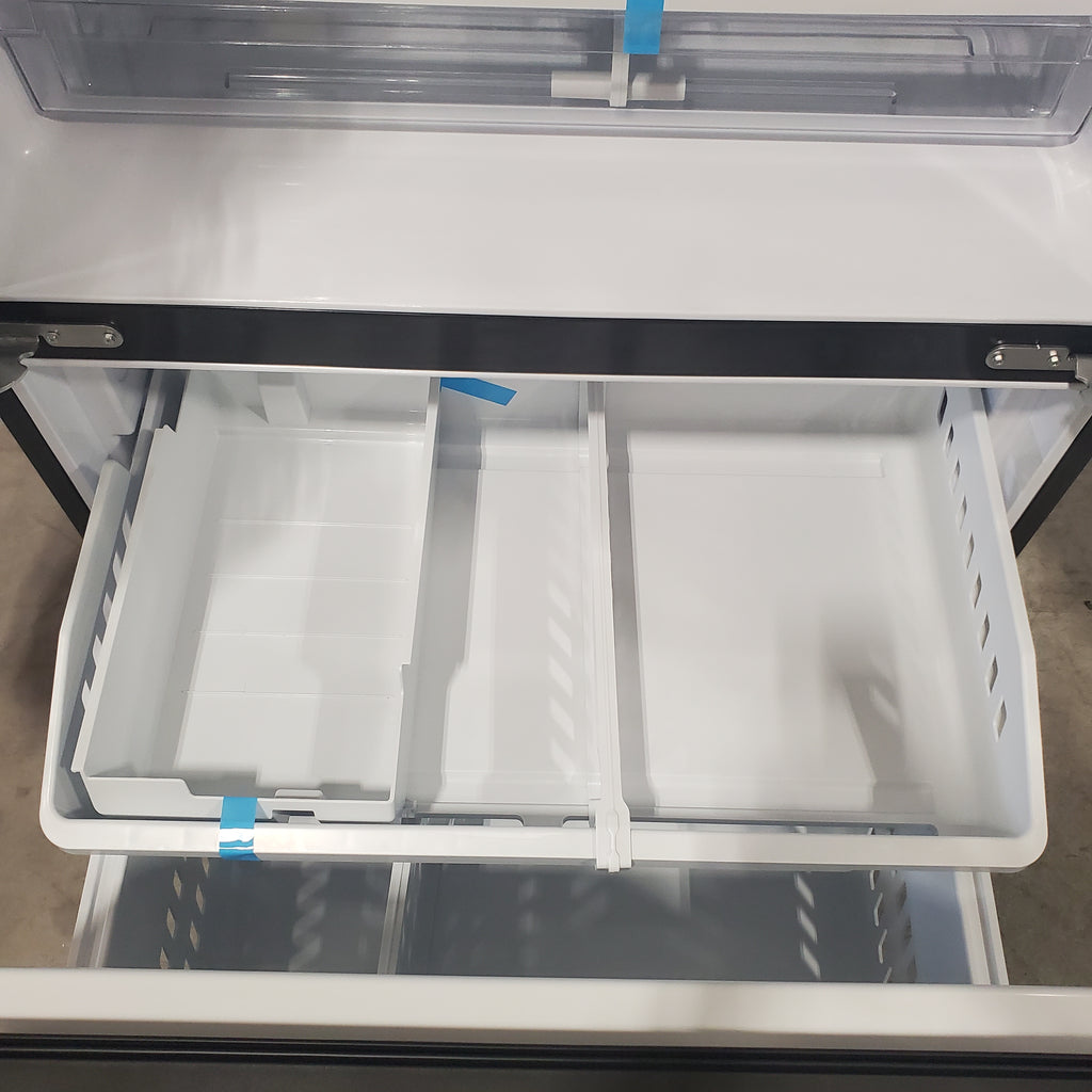 Pictures of GE 27-cu ft French Door Refrigerator with Ice Maker (Fingerprint-resistant Stainless Steel) ENERGY STAR-GNE27JYMXFS-Open Box - Neu Appliance Outlet - Discount Appliance Outlet in Austin, Tx