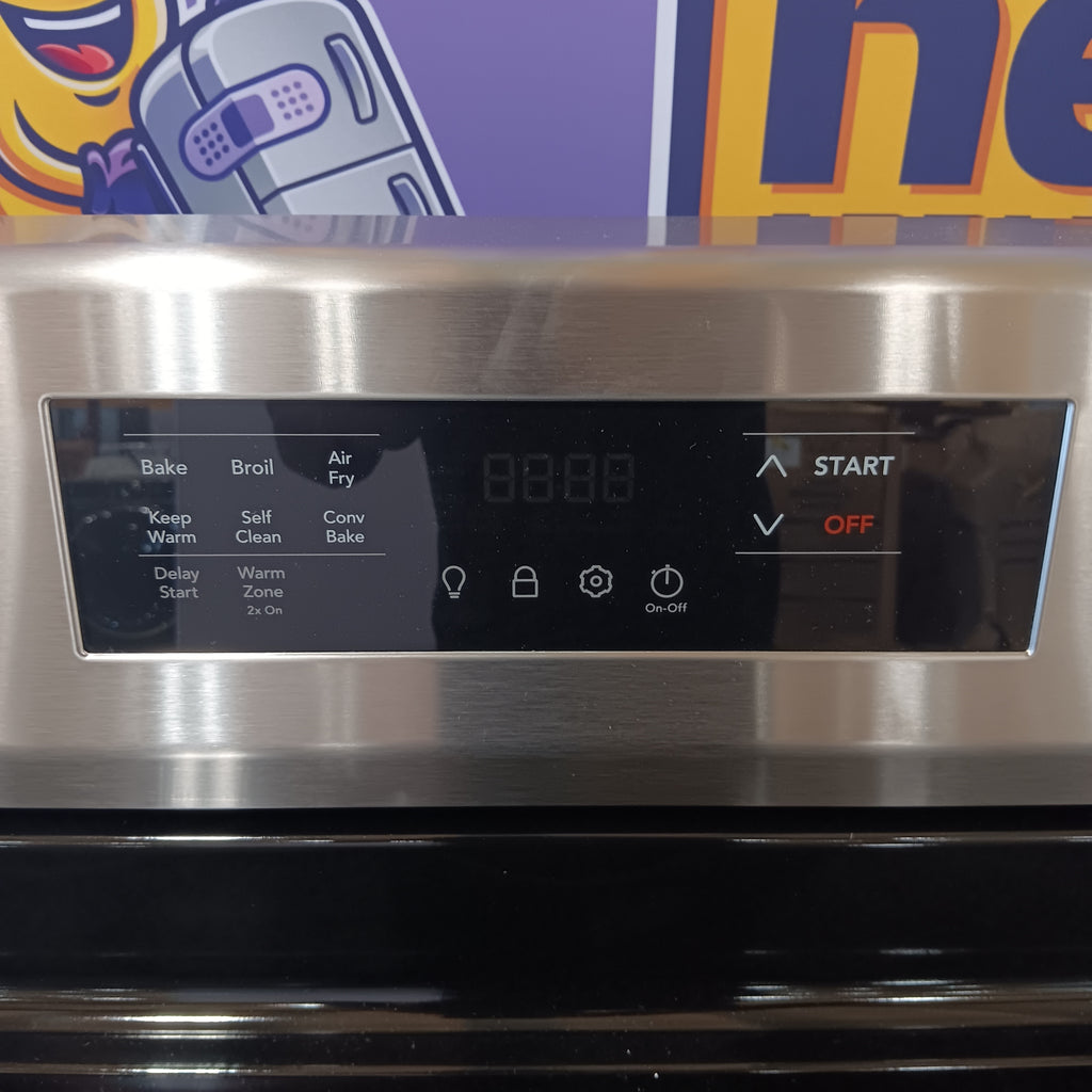 Pictures of Frigidaire 30" Electric ENERGY STAR Range with Air Fry and Convection Bake FCRE3083AS - Scratch & Dent - Open Box - Neu Appliance Outlet - Discount Appliance Outlet in Austin, Tx