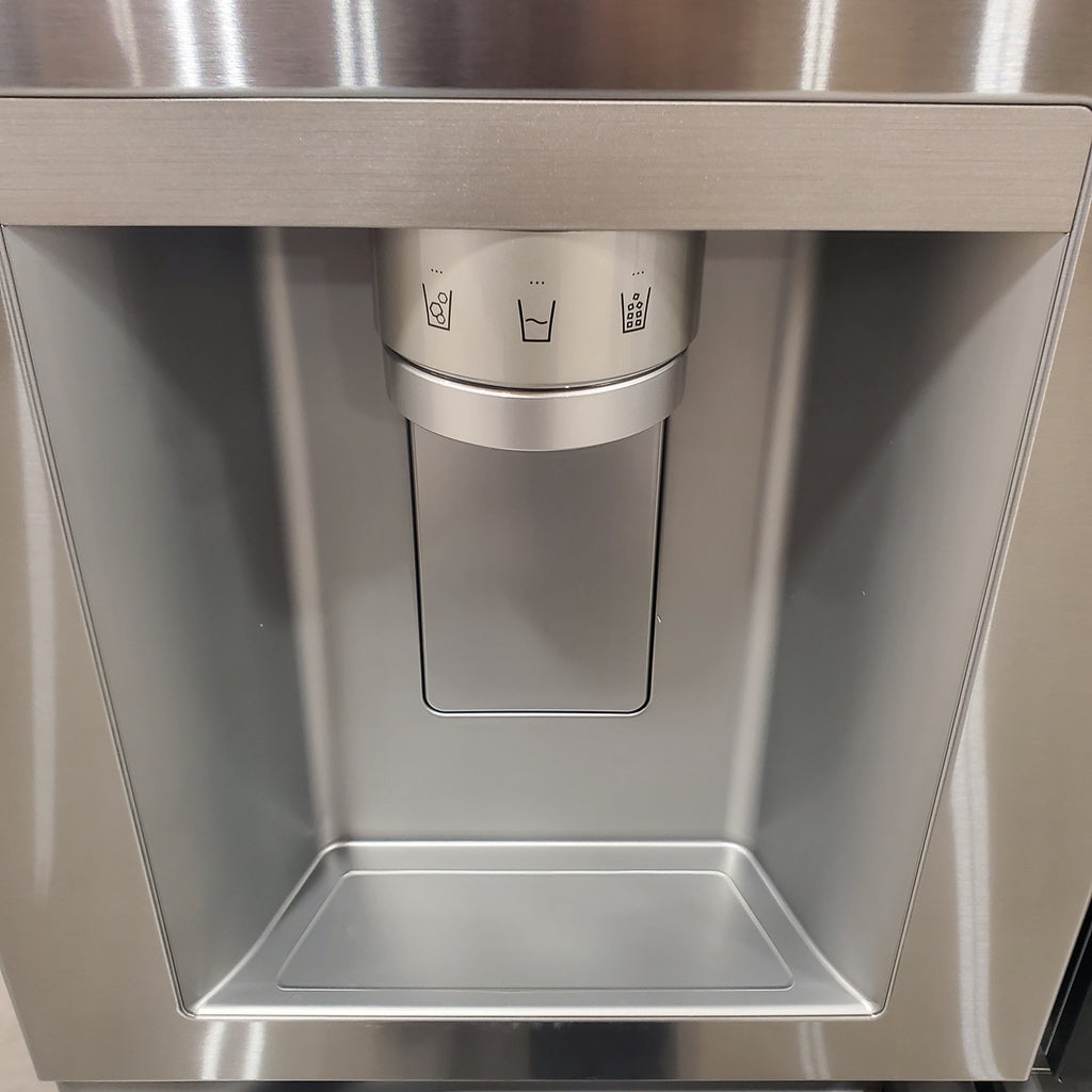 Pictures of LG 27 cu. ft. Side-By-Side InstaView® Refrigerator in PrintProof Stainless Steel 3SD655 - LRS0S2706S - Scratch & Dent (Minor) - Neu Appliance Outlet - Discount Appliance Outlet in Austin, Tx