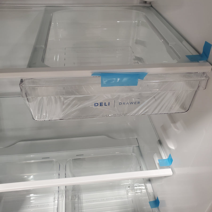 Frigidaire 18 Cu. Ft. Garage Ready Top Freezer Refrigerator in Stainless Steel 20SD150 - FFHI1835VS - Scratch & Dent (Major)