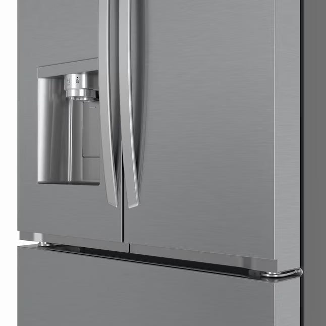 LG 31 cu. ft. Standard Depth MAX 3 Door French Door with Ice & Water Dispenser and Dual Ice Maker LL31H6530S - Scratch & Dent (Major)