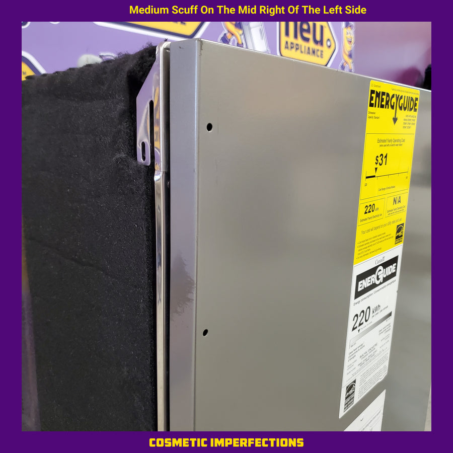 ASKO 50-Series24 Inch Fully-Integrated Panel Ready Built-In Smart Dishwasher with 16 Place Settings, 9 Wash Cycles, 40 dBA Noise Level, 3 Racks, 3 Spray Arms, 9 Spray Zones, XXL Tub, Super Cleaning System+™ 1116255 - DFI565XXL - Scratch & Dent (Moderate)