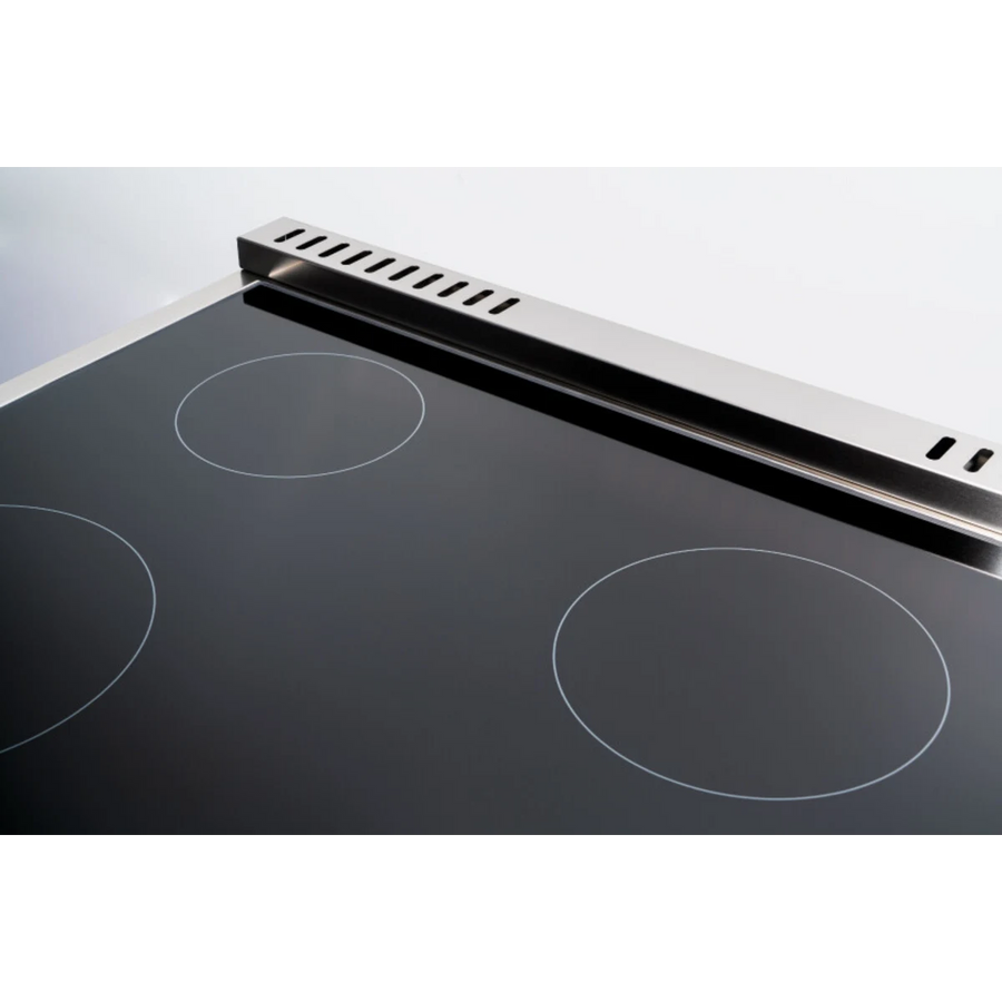 Bertazzoni 36 Inch Induction Master Series Range with 5 Induction Zones Manual, 5.9 cu. ft. Capacity, and Viewing Window MAST365INMXE - Scratch & Dent (Minor)