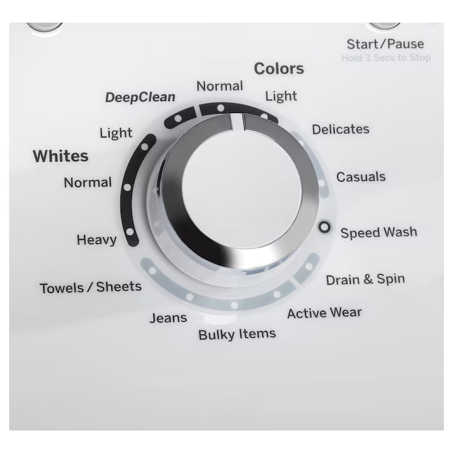 GE 4.5 cu. ft. Capacity Washer with Stainless Steel Basket in White GTW465ASNWW - Certified Refurbished and GE White Electric 7.2 Cu. Ft. Dryer with Aluminized Alloy Drum 16260 - GTD45EASJWS - Certified Refurbished