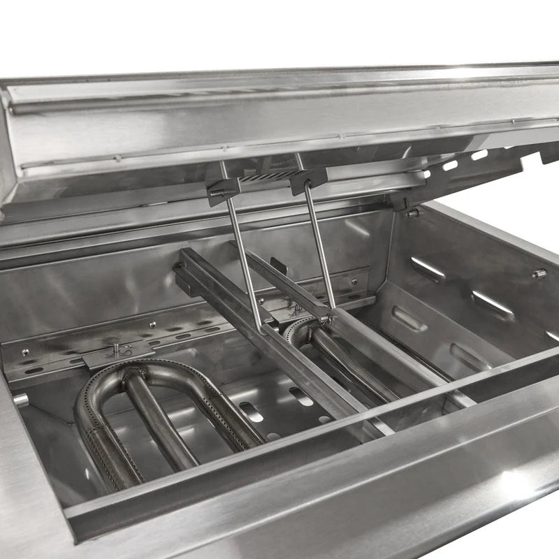 Coyote 50-in Built-In Propane Grill / Flat Top Combo C3CO50LP - Scratch & Dent (Moderate)