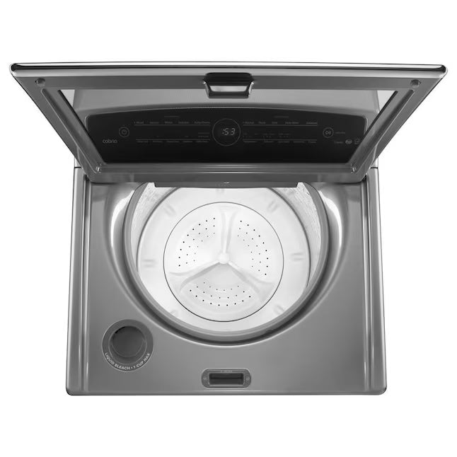 Whirlpool Chrome Shadow Top Load 5.3 Cu. Ft. Washer with Quiet Wash Sound Package WTW8500DC - Scratch &Dent (Minor)