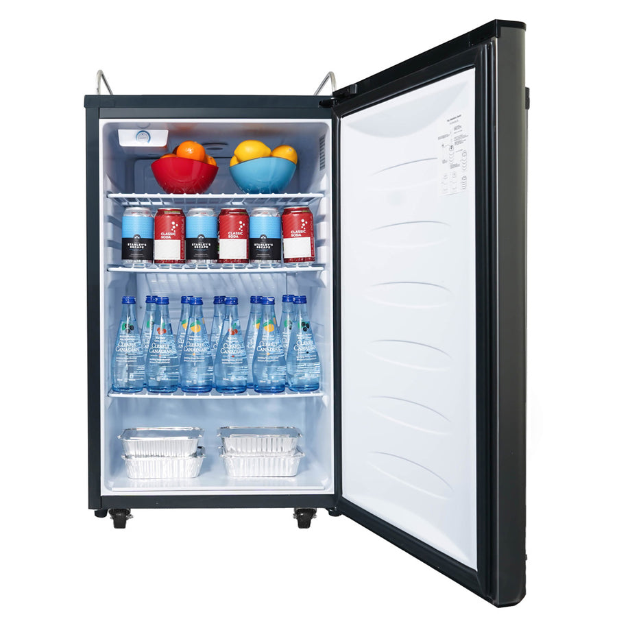 Danby 5.4 cu. ft. Single-Tap Keg Cooler in Stainless Steel 6SD147 - DKC054A9SLDB - Open Box