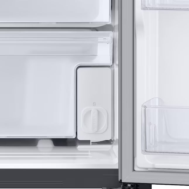 Samsung 26.7 cu. ft. Standard Depth Smart Side by Side Refrigerator in Stainless Steel with Family Hub 310104CR12822 - RS27T5561SR - Scratch & Dent (Minor)