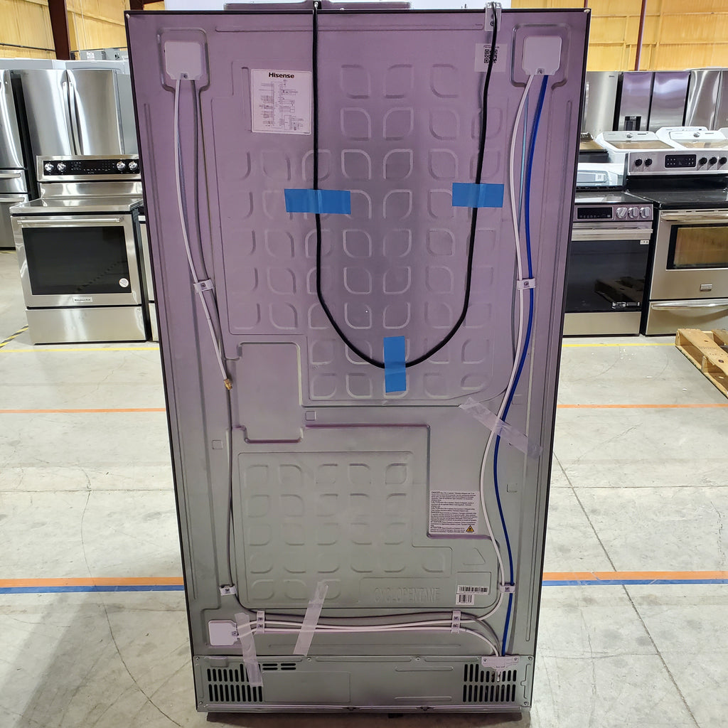 Hisense 29.1 cu. ft. Standard Depth Side by Side Refrigerator Stainless Steel 3SD899 - HRS290P5FSE - Scratch & Dent (Minor)