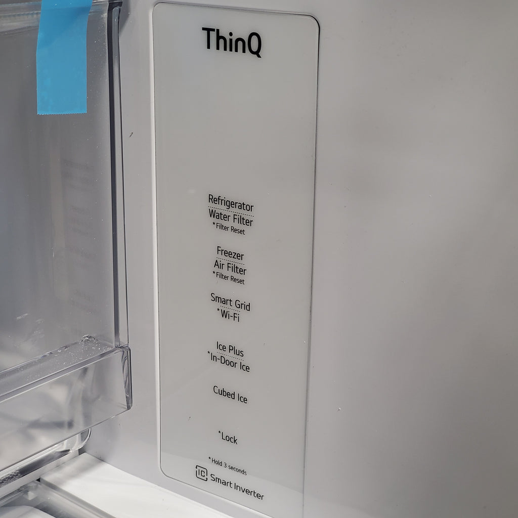 LG 26 cu. ft. Smart InstaView® Counter-Depth MAX™ French Door Refrigerator 17SD118 - LRFOC2606S - Scratch & Dent (Minor)