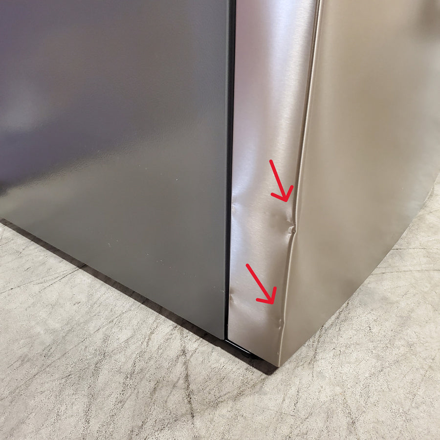 Frigidaire Gallery 22 Cu. Ft. 4-Door Counter-depth French Door Refrigerator with Ice Maker (Fingerprint Resistant Stainless Steel) ENERGY STAR 20132SD379 - GRMC2273CF - Scratch & Dent (Minor)