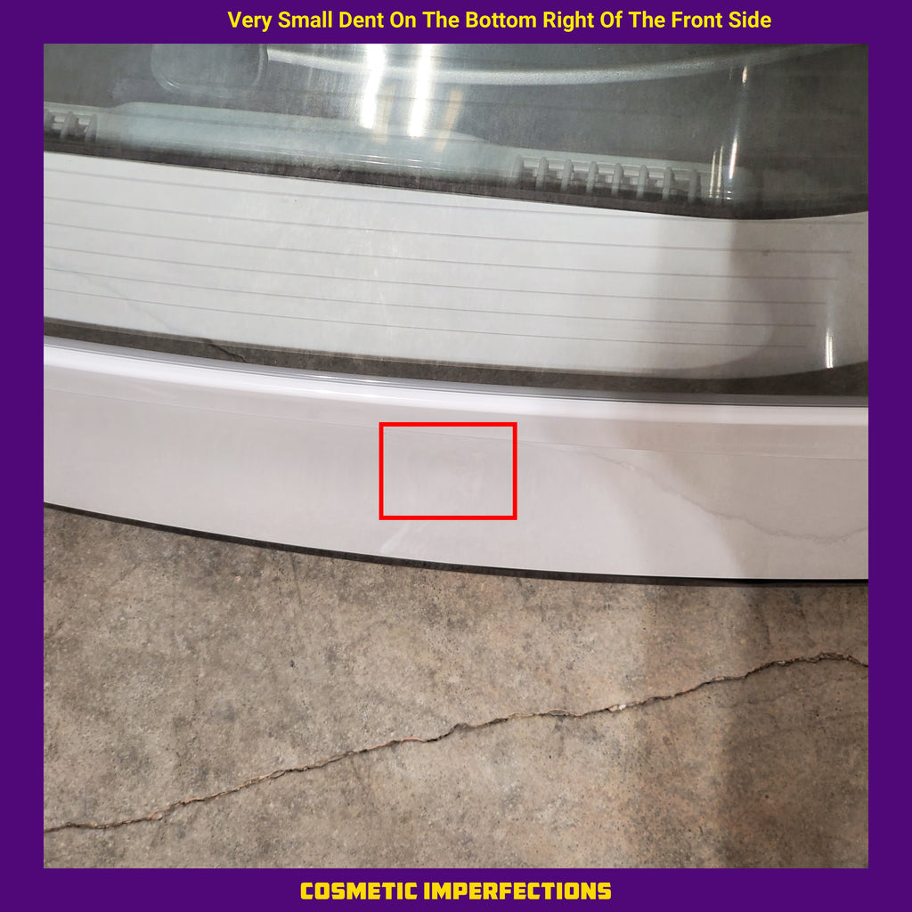 LG 7.3 cu. ft. Ultra Large Capacity Smart Wi-Fi Enabled Electric Dryer with Sensor Dry Technology DLE7300WE - Certified Refurbished