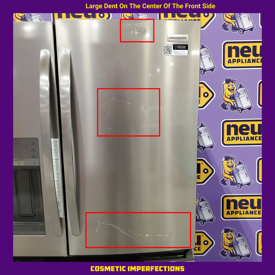 Frigidaire 26 Cu. Ft. Standard-Depth 4-Door French Door Refrigerator FRMS274TAV - Scratch & Dent (Major)