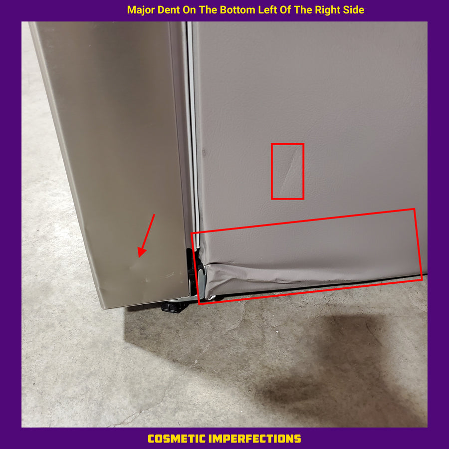 Frigidaire Counter-Depth Professional ENERGY STAR 22.6 Cu. Ft. French Door with CrispSeal® Plus Crispers with Auto Humidity 20534SD714 - PRFC2383AF - Scratch & Dent (Major)